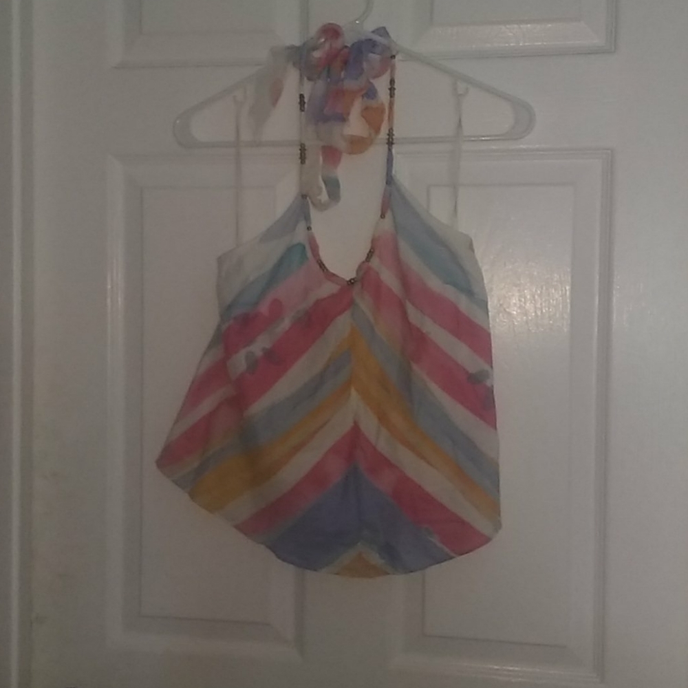 A/E Armani Exchange-- Tie Dye Halter Top 💗